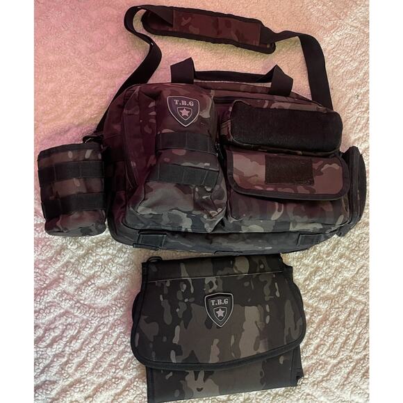 Tactical Baby Gear TBG Diaper Bag Black Camo - Picture 3 of 10